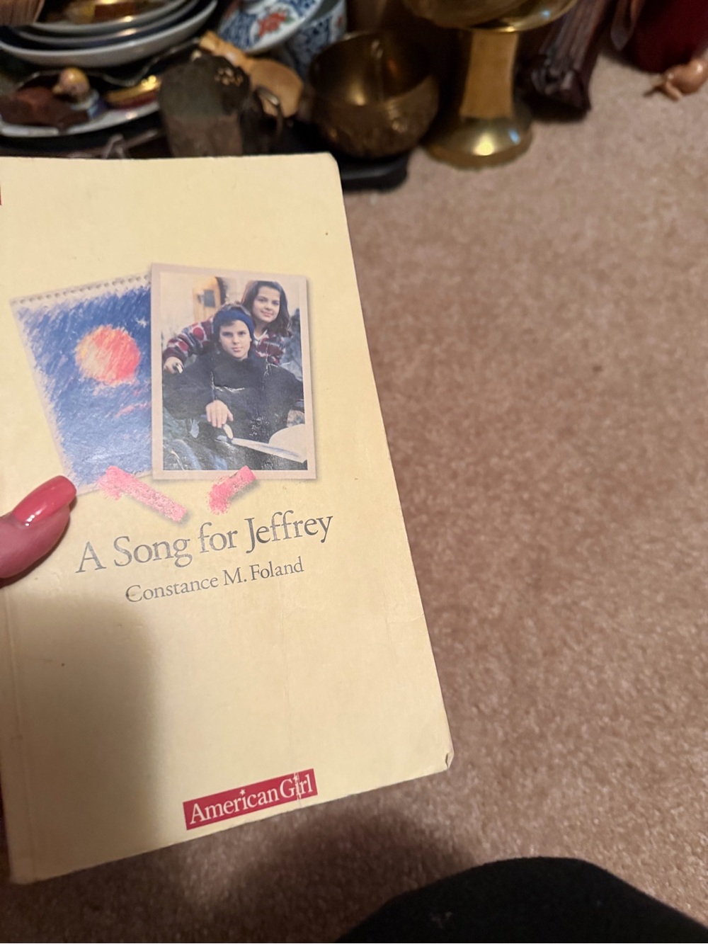 Lot of 2 American Girl Paperback Books "Going for Great" & "A Song for Jeffrey" - Picture 8 of 10